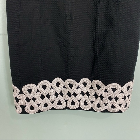 Lilly‎ Pulitzer Adelson Dress Silver Black Sz 4 - Picture 9 of 9